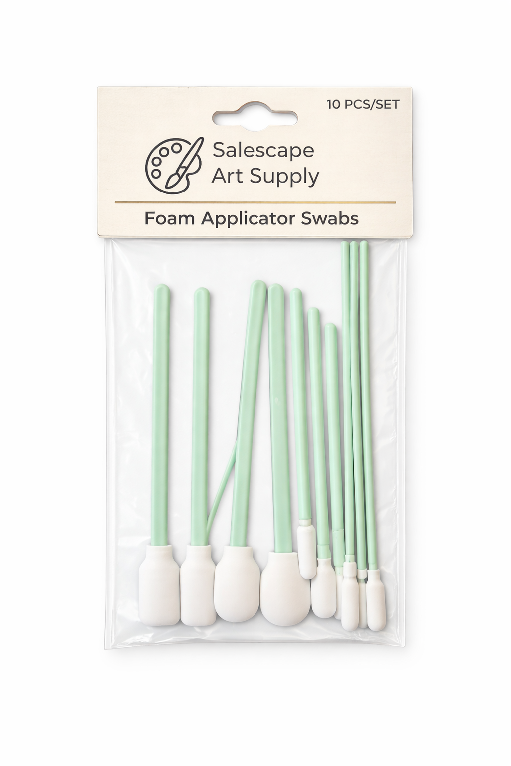 Salescape Art Supply Foam Applicators - Pack of 10